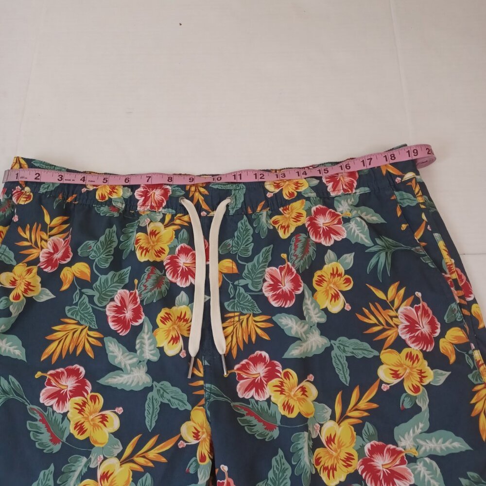 FAIR HARBOR MASTOS ANCHOR SWIM TRUNKS TROPICAL FLORAL PRINT SIZE XL - Picture 9 of 11